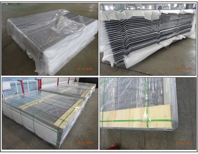 Clear View Fence Panels packing