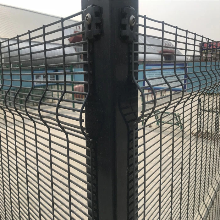 Clearvu 358 Anti Climb Small Hole Security Steel Welded Wire Mesh Fence with Spikes