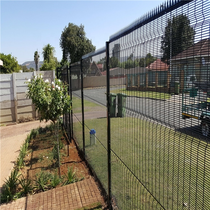 358 welded wire mesh fence high security fence Y post security fence China supplier 6