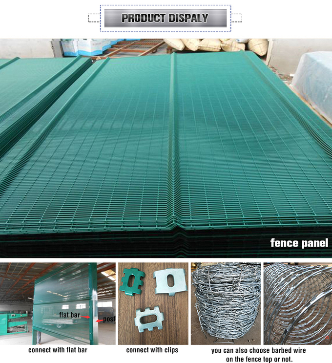 358 High Security Prison Mesh Fence Fencing