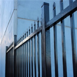Steel fence panels