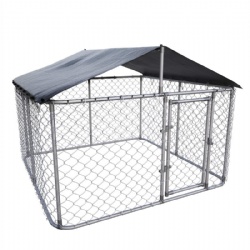 dog kennel chain link